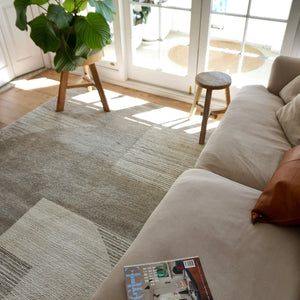 Loki Geometric Brown Rug