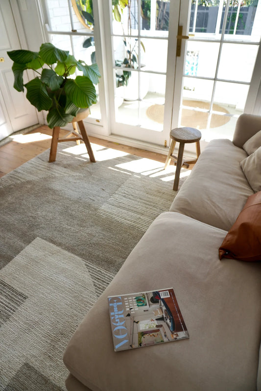 Loki Geometric Brown Rug