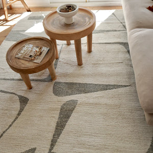 Loki Abstract Grey Rug