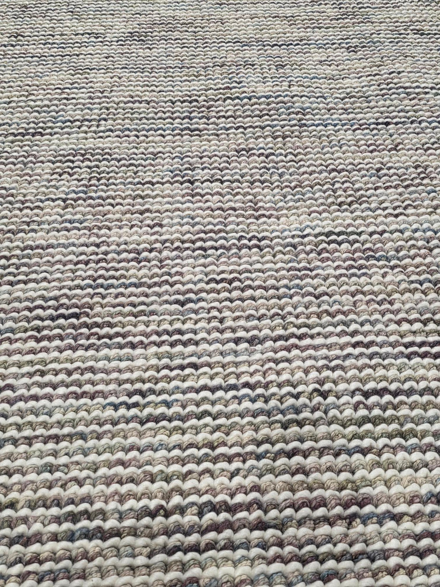 Dolly Beige Multi Modern Wool Rug