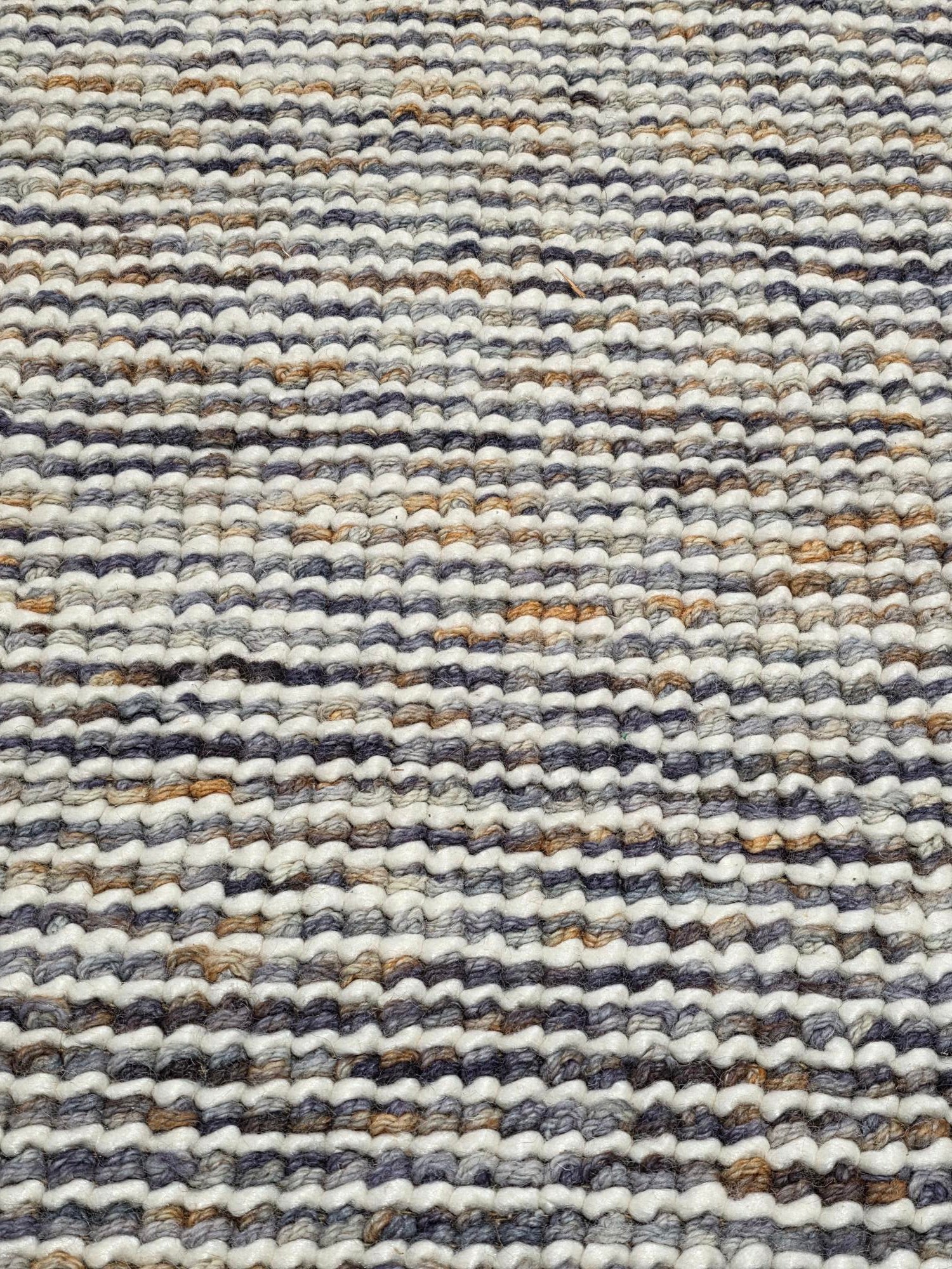 Dolly Grey Multi Modern Wool Rug