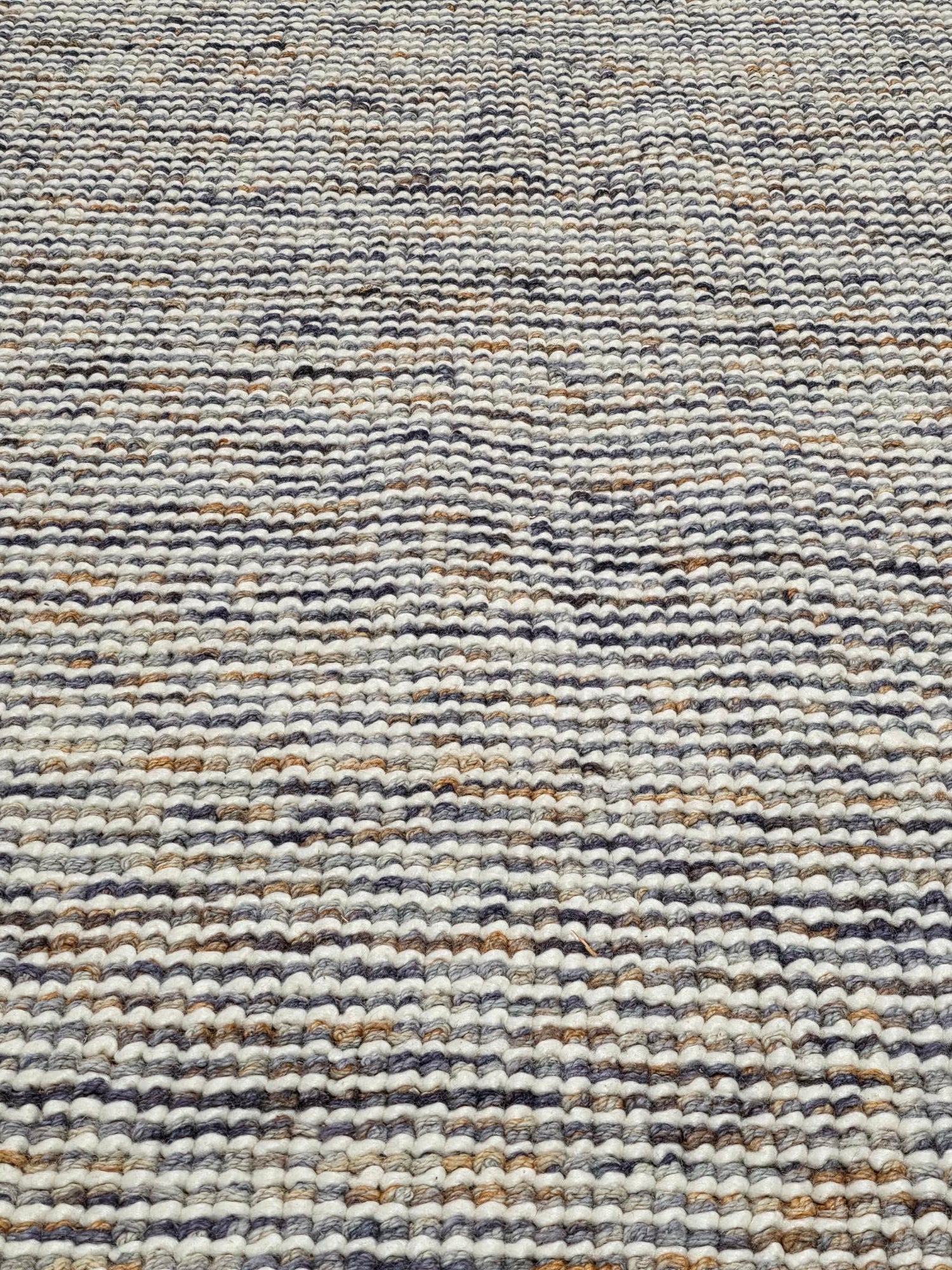 Dolly Grey Multi Modern Wool Rug