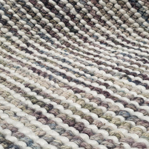 Dolly Beige Multi Modern Wool Rug