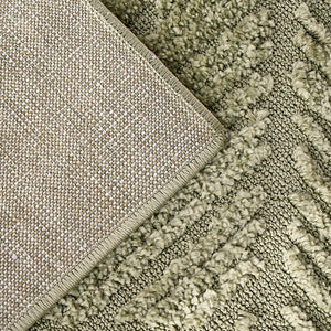 Envy Shilo Green Runner Rug