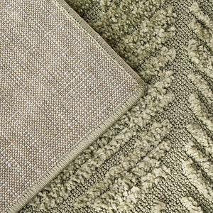 Envy Shilo Green Runner Rug