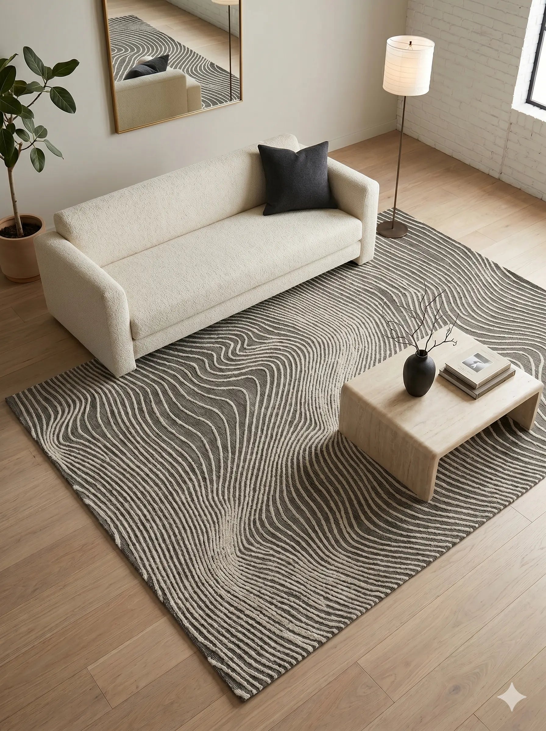 Botanica Floor Rug Green