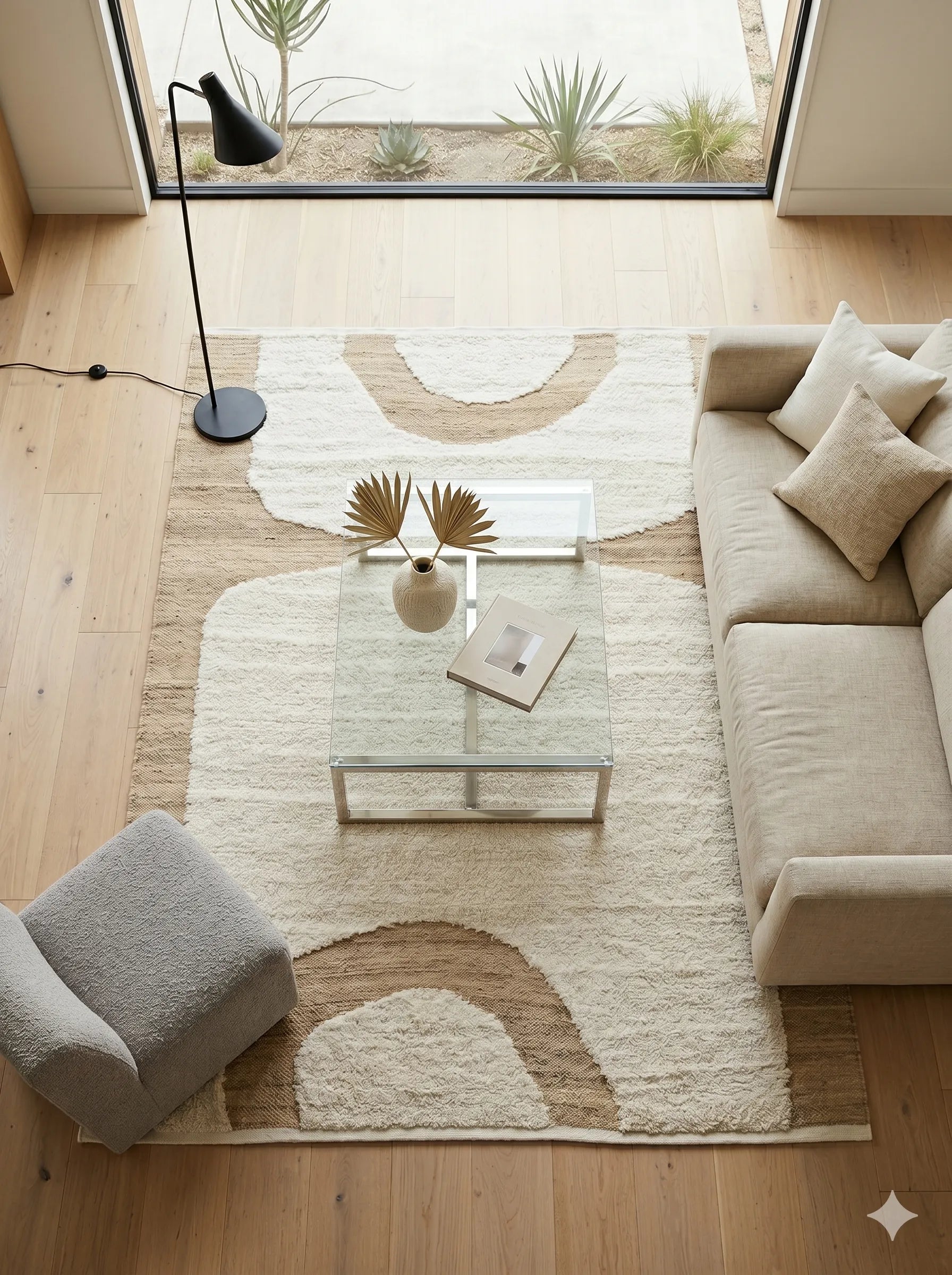 Daisy Ivory Beige  Rug
