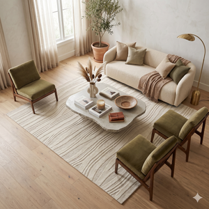 Barron Floor Rug Ivory