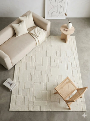 Albion Ivory Wool Rug