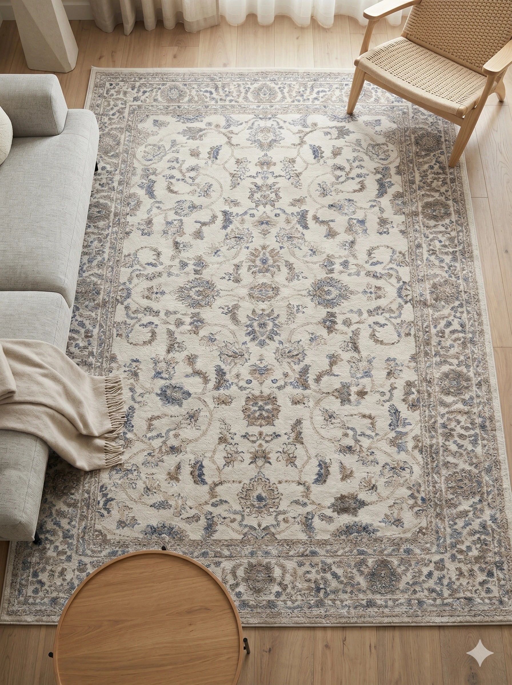 Flora Transitional Multi Rug