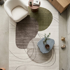Harbor Abstract Multi Rug