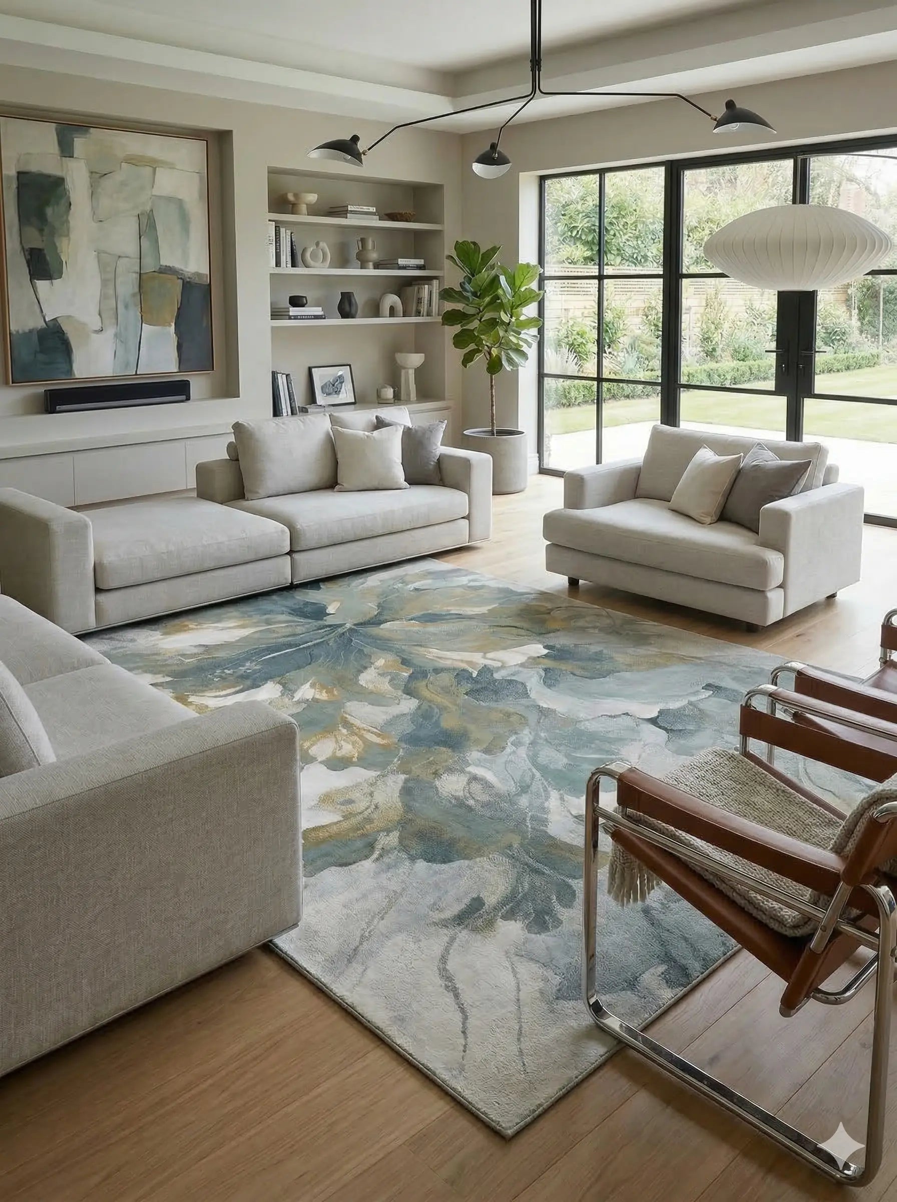 Mist Sage & Grey Rug