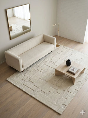Albion Ivory Wool Rug