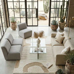 Daisy Ivory Beige  Rug
