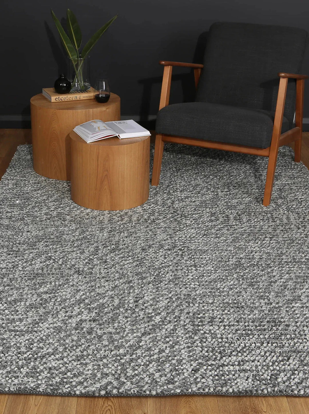 Aspen Metal Modern Wool Rug - RugSpot