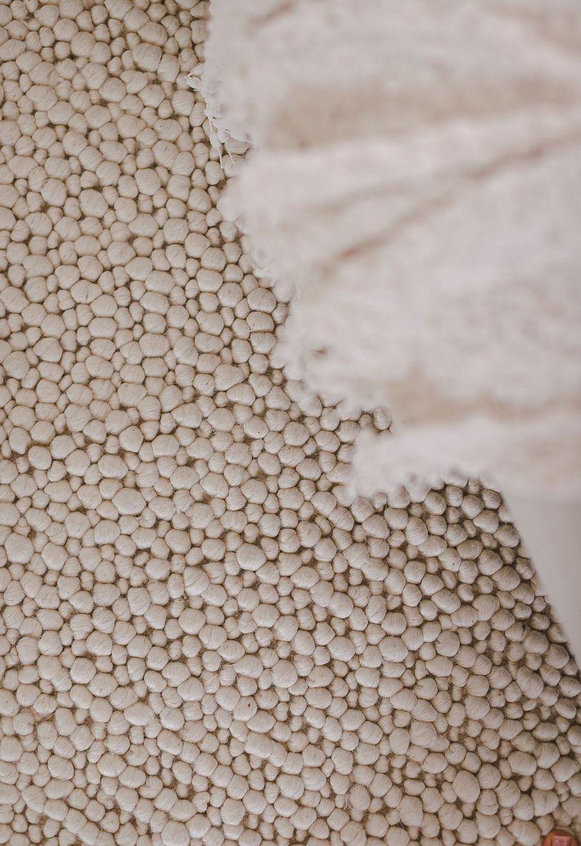 Pebbles Natural Wool Rug