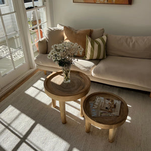 Loki Plain Beige Rug
