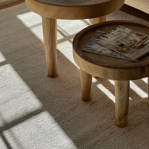 Loki Plain Beige Rug