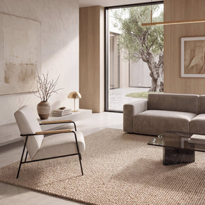 Jaipur Beige Wool Rug