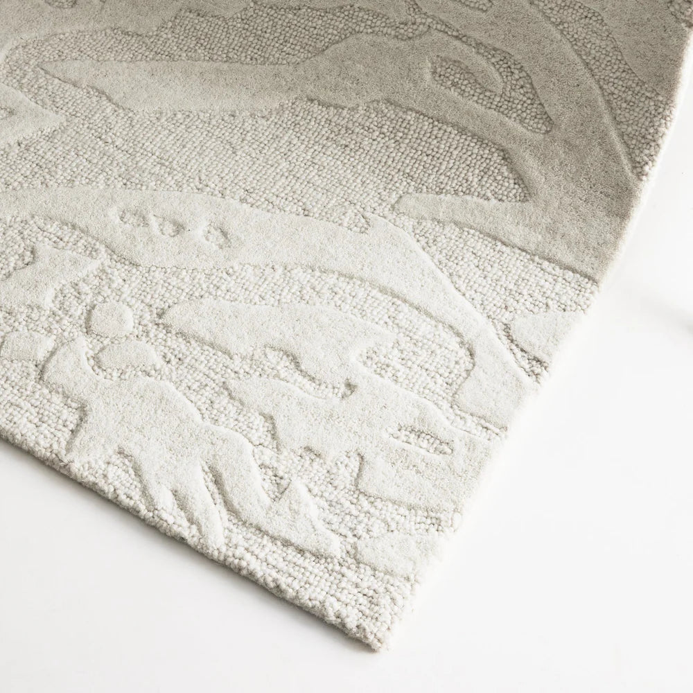 Keith Ivory Wool Rug