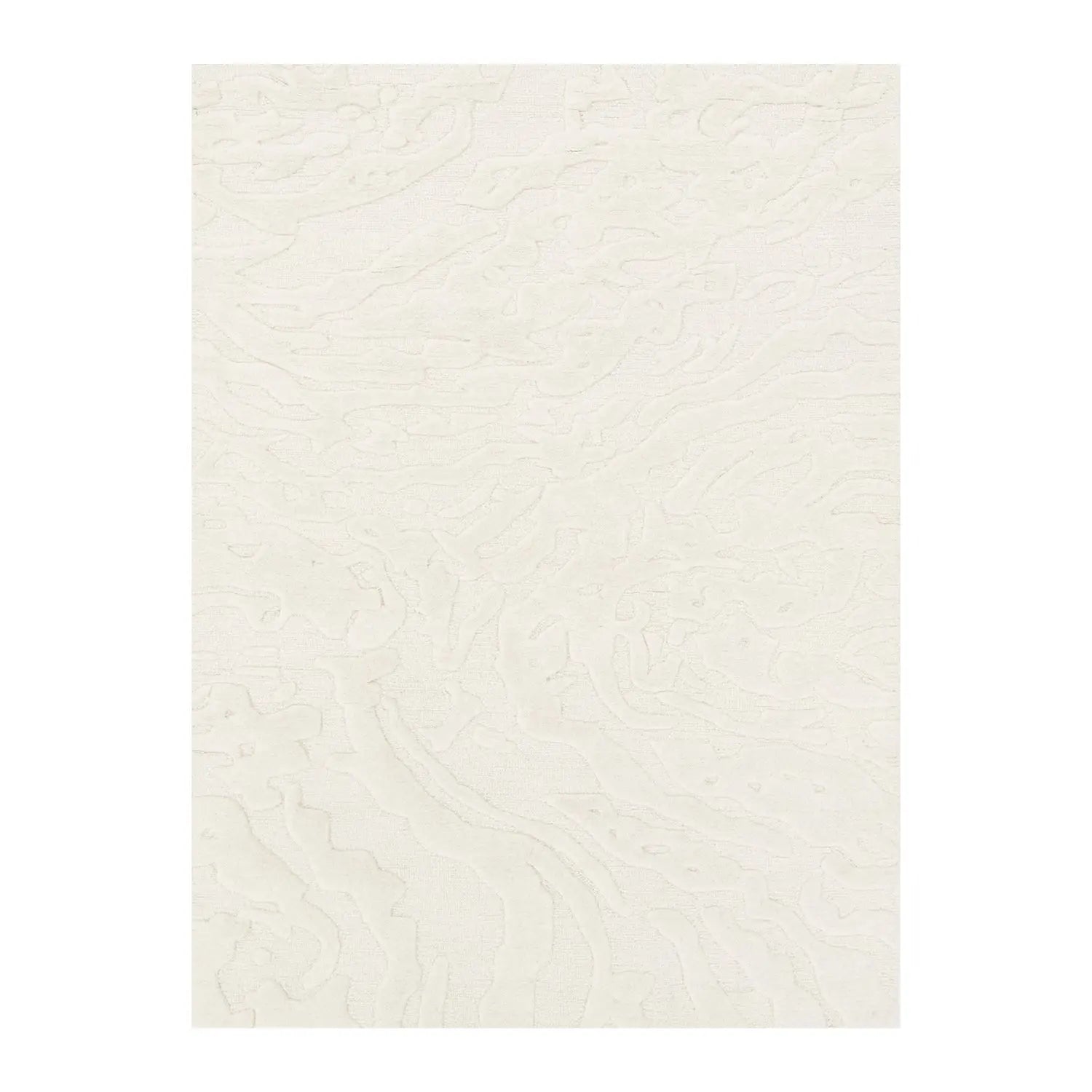 Keith Ivory Wool Rug MAARIA
