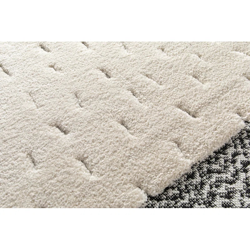 Liege Textured Cream Grey Rug
