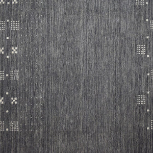 Lori 42 Grey Gabbeh Wool Rug