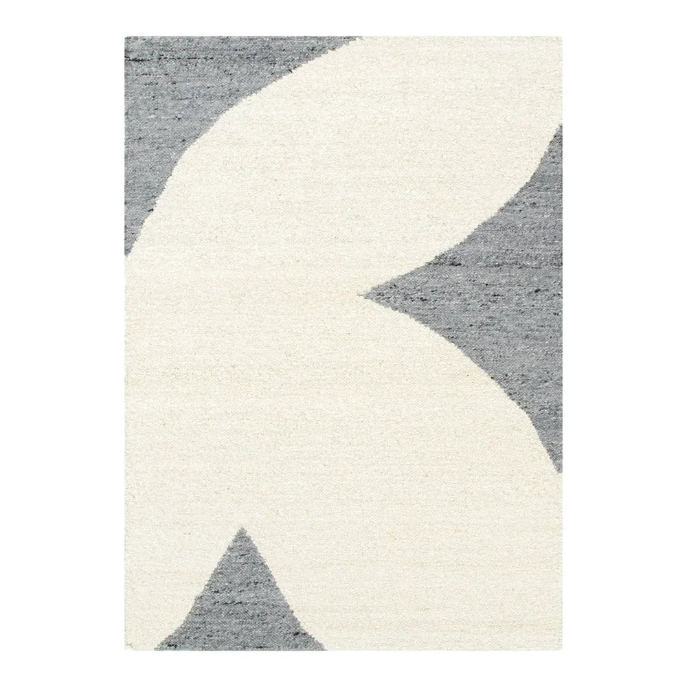 Lush Lt.Grey Wool Rug