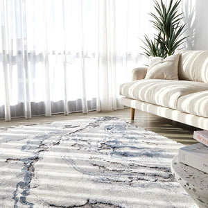 Mineral 222 Blue Rug