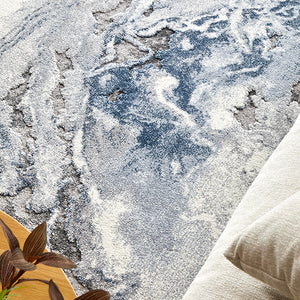 Mineral 222 Blue Rug