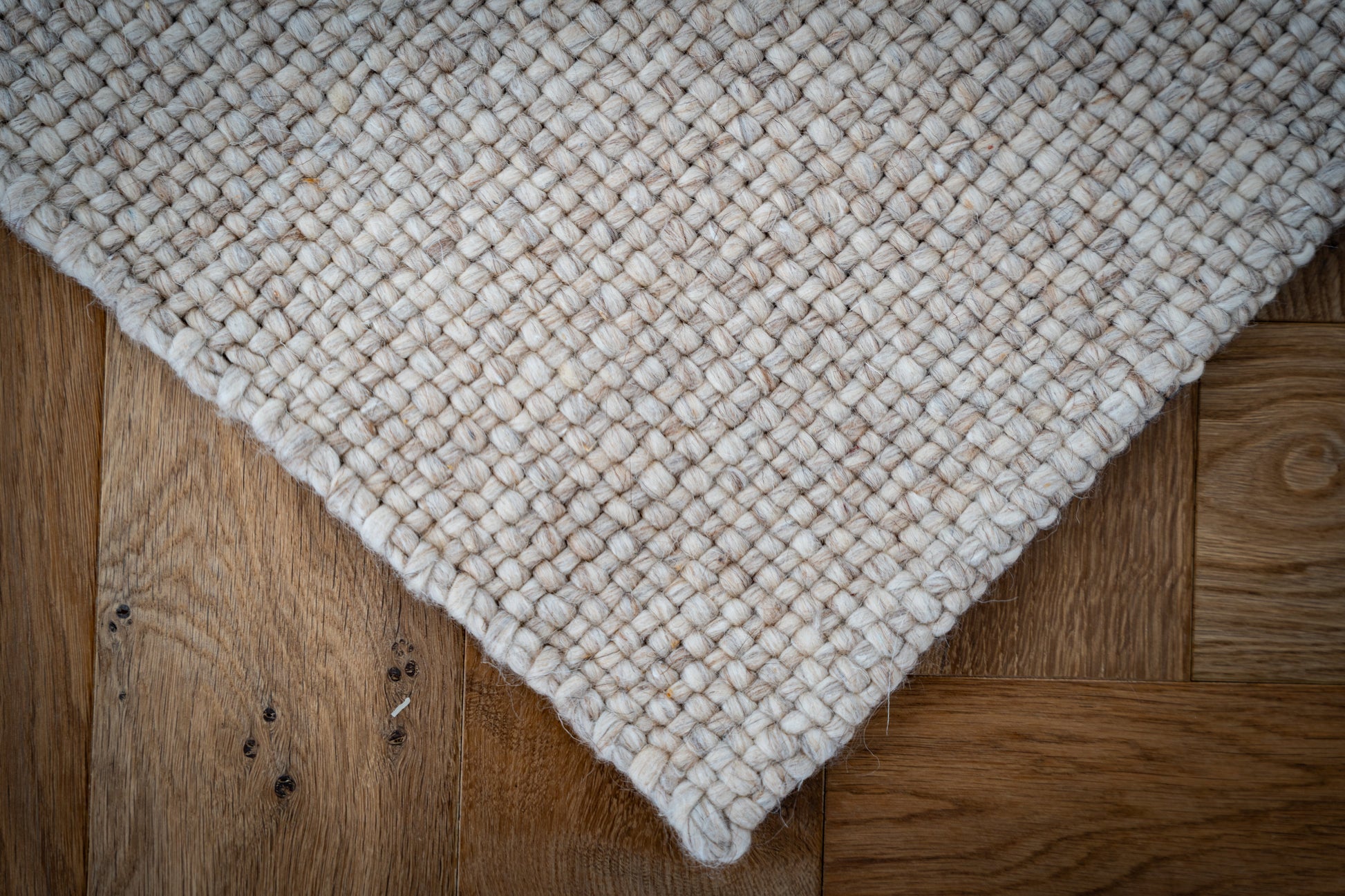 Mughal Beige Wool Rug