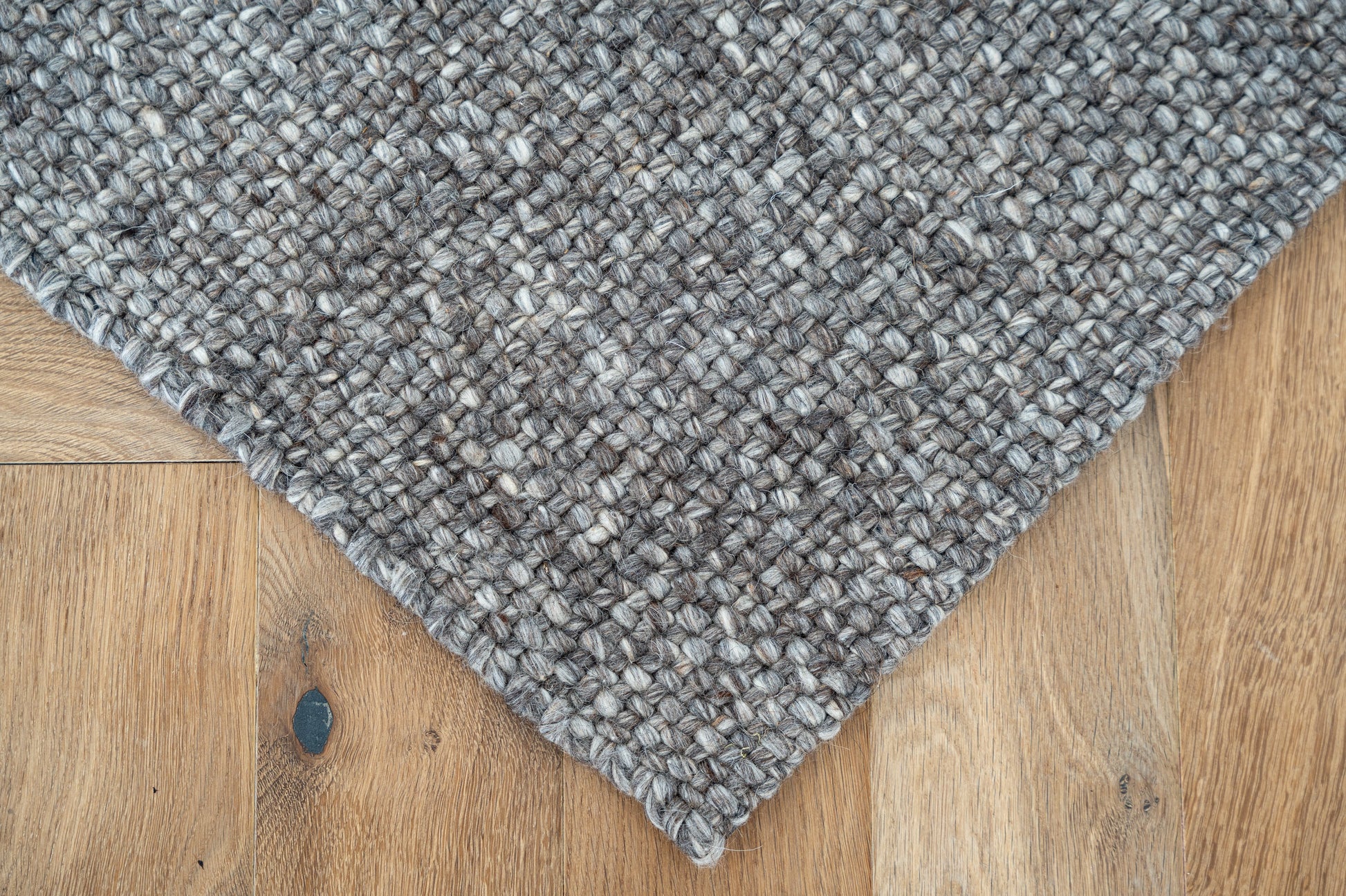 Mughal DK.Brown Wool Rug