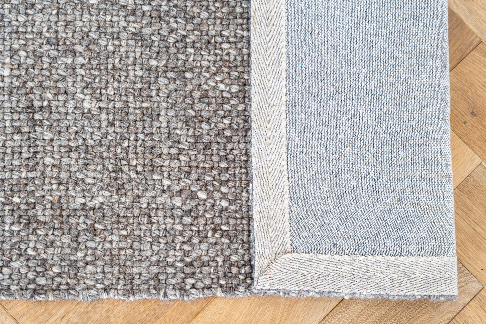Mughal DK.Brown Wool Rug