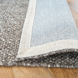 Mughal DK.Brown Wool Rug