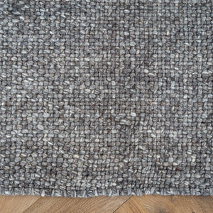Mughal DK.Brown Wool Rug