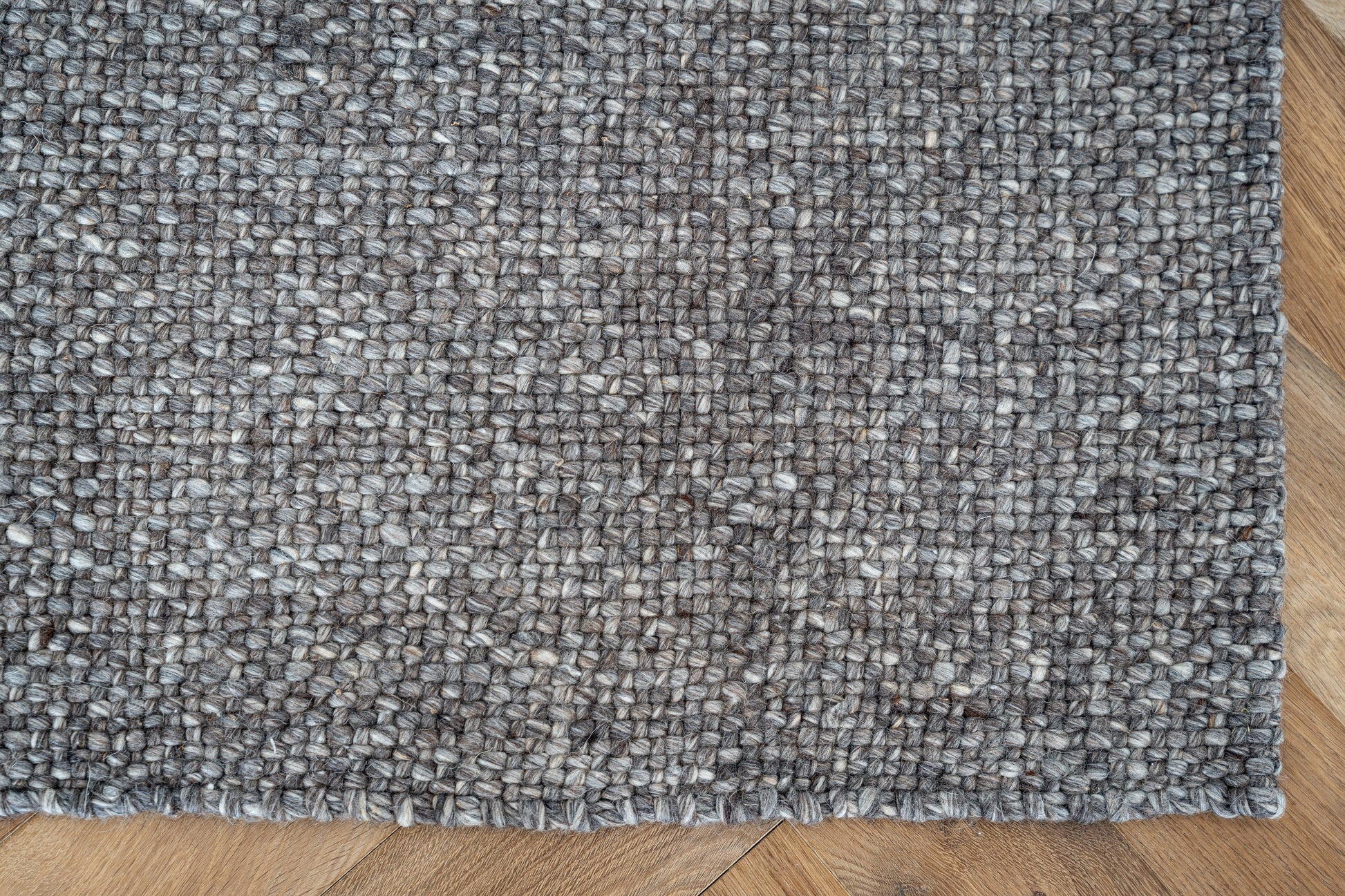 Mughal DK.Brown Wool Rug