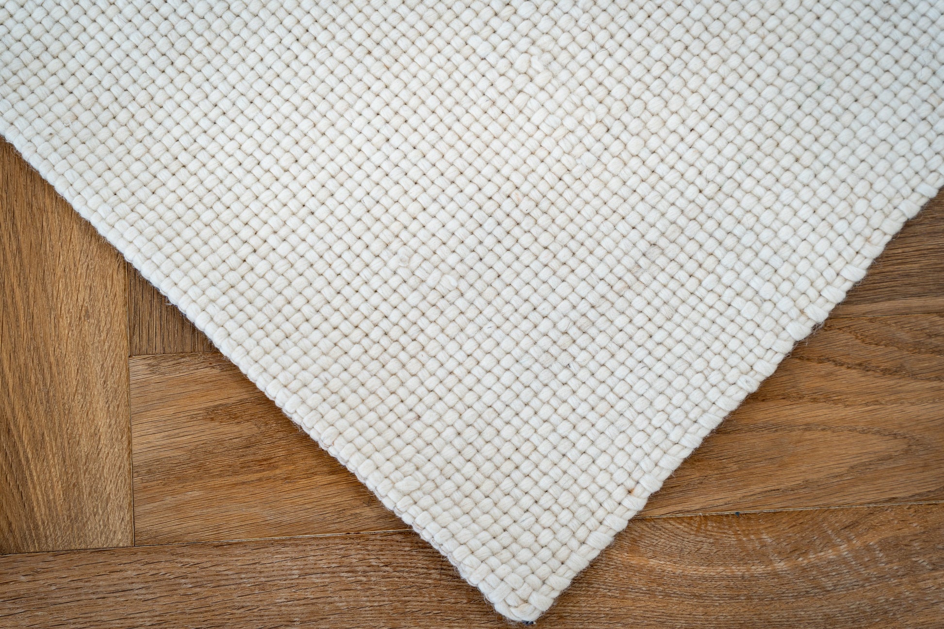 Mughal Ivory Wool Rug
