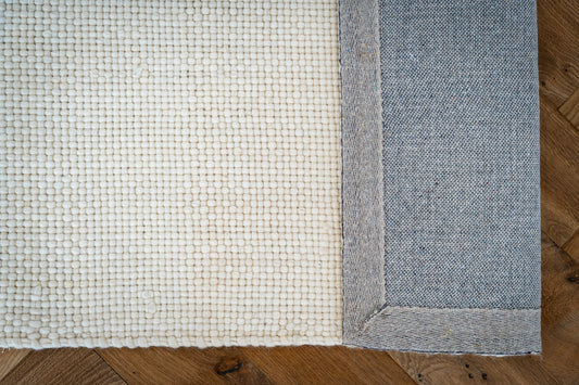 Mughal Ivory Wool Rug