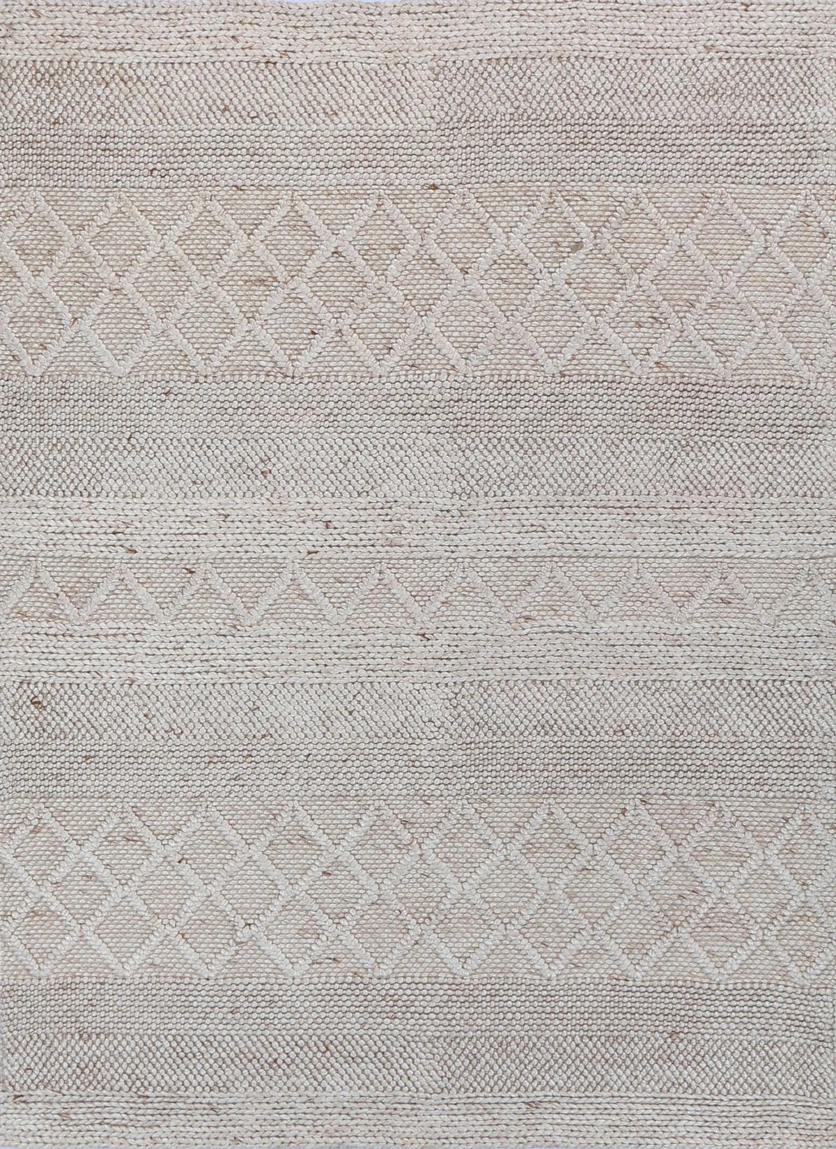 bella Natural Wool Floor Rug