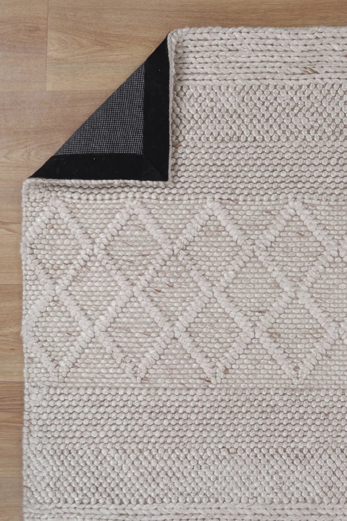 bella Natural Wool Floor Rug