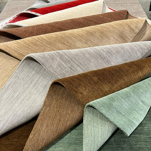 Zen Lt-Green Plain Wool Rug