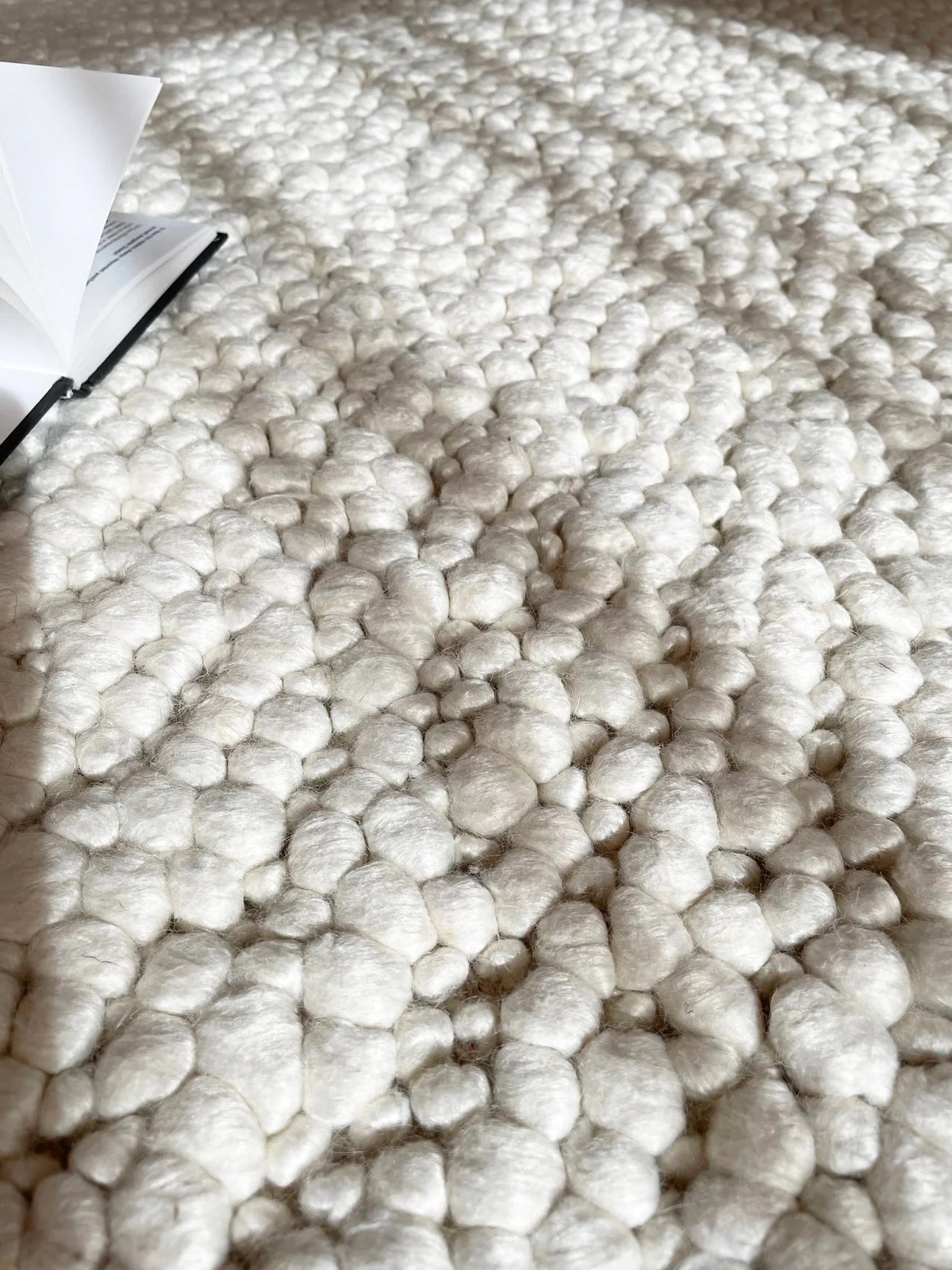 Pebbles Natural Wool Rug