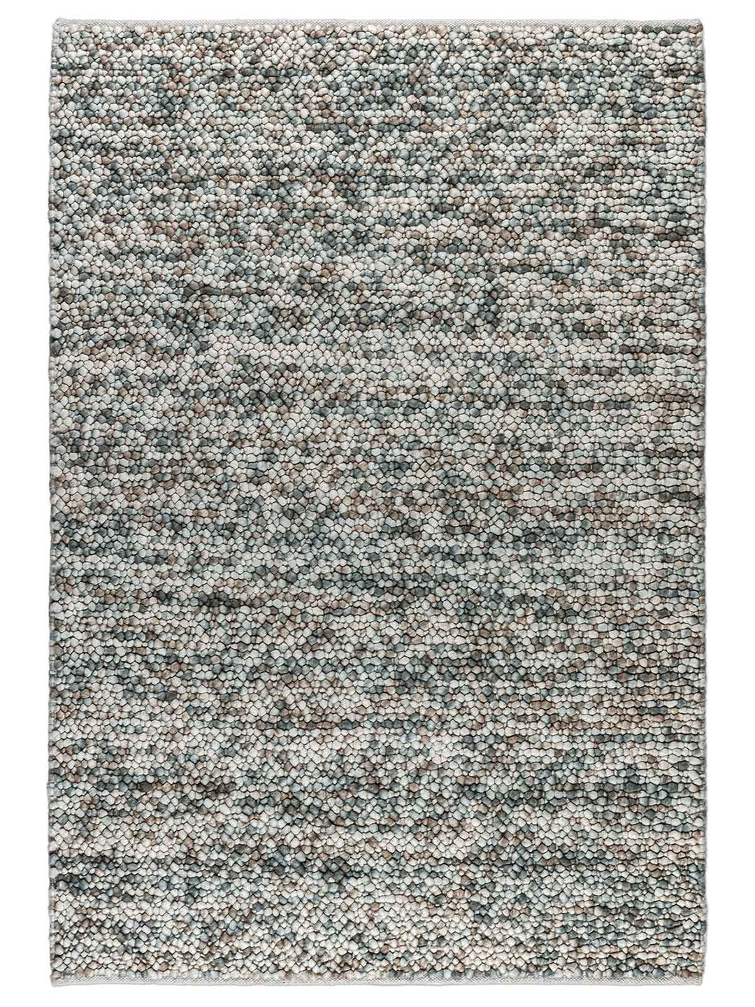 Pebbles Ocean Wool Rug - RugSpot