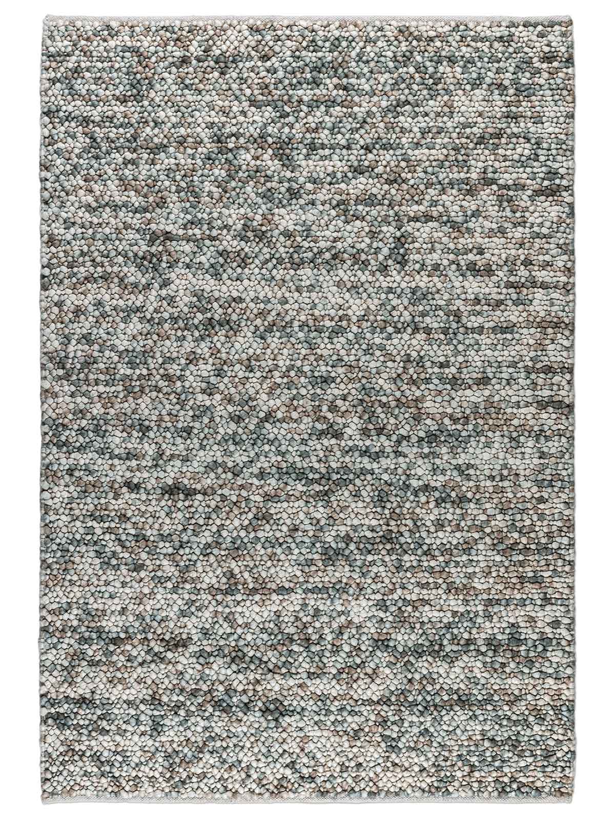 Pebbles Ocean Wool Rug