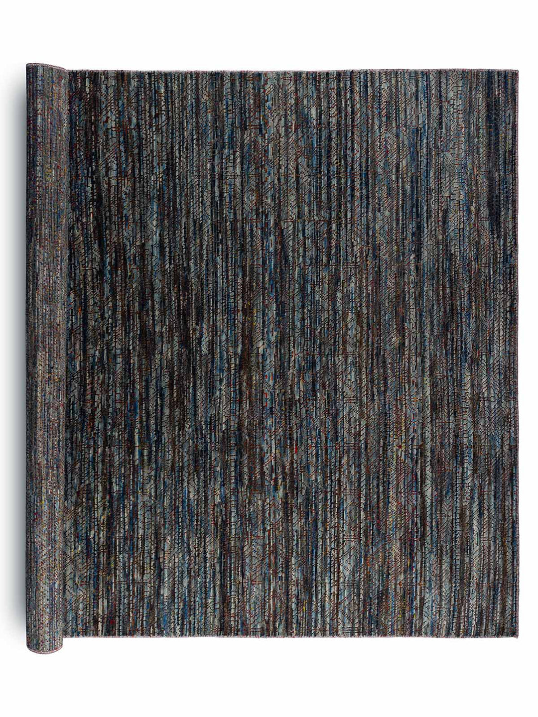 Perry 659 Grey-Blue Modern Wool Rug - RugSpot