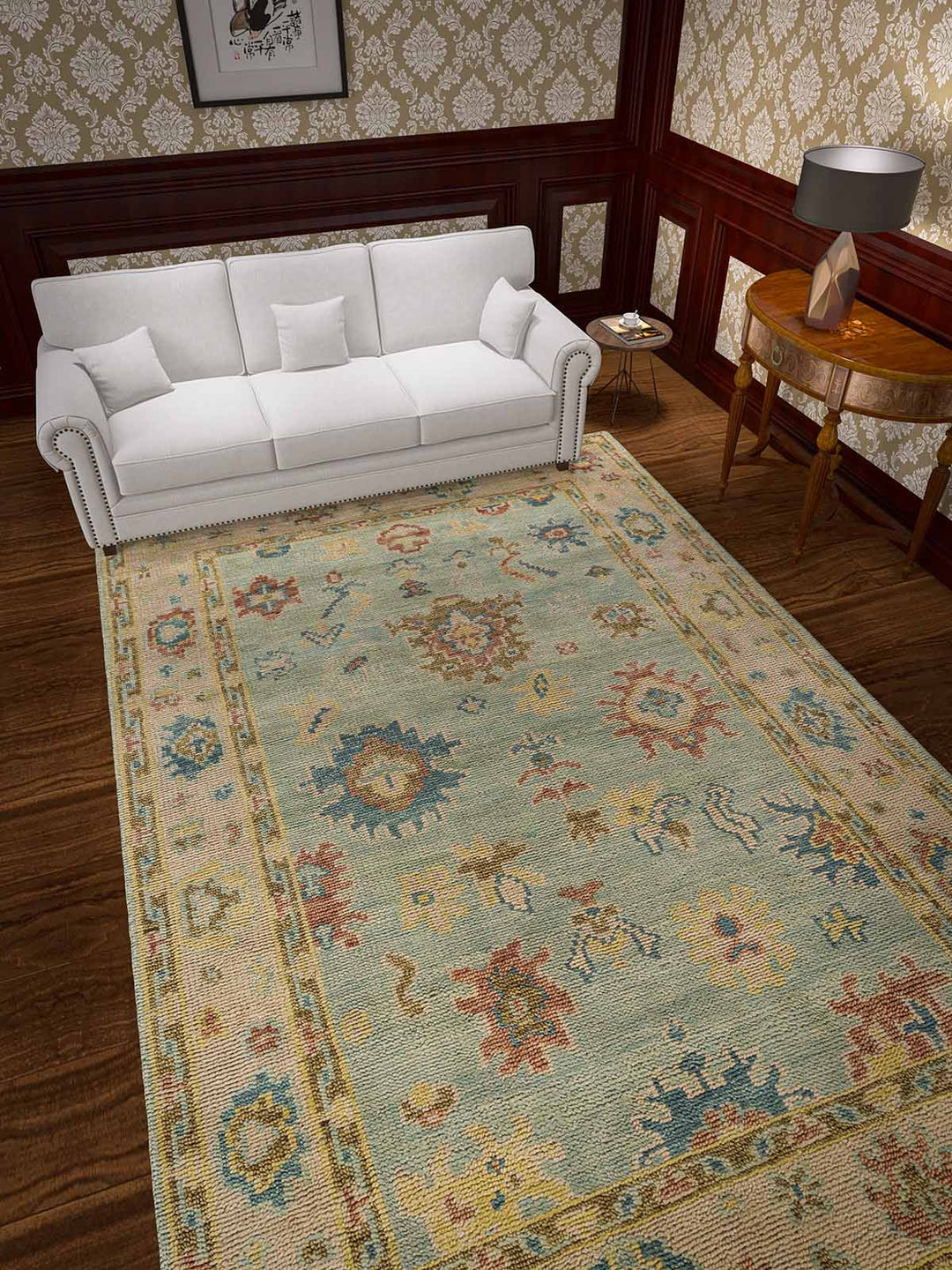 Persiana 240 Ivory Traditional Wool Rug