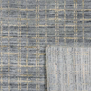 Polar 256 Blue Modern Wool Rug