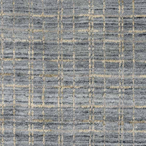 Polar 256 Blue Modern Wool Rug