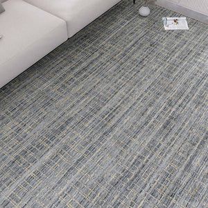 Polar 256 Blue Modern Wool Rug