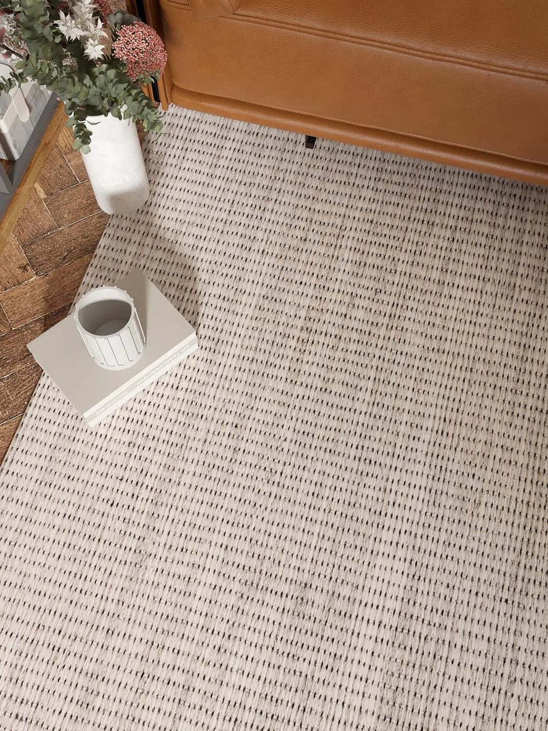 Pronto Oat Modern Wool Rug